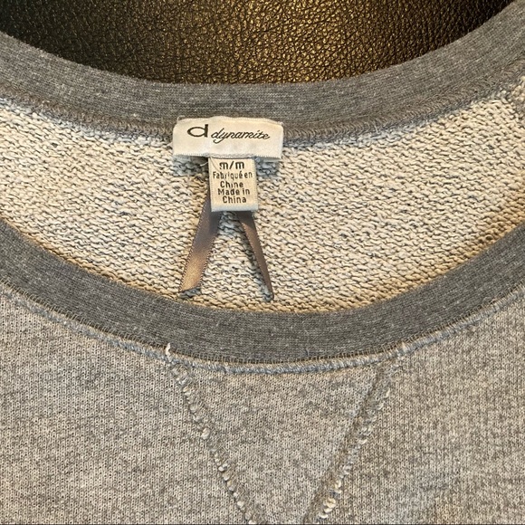 🌸5/$25🌸 
 Dynamite | Size M | Sweatshirt Tee - Picture 4 of 5